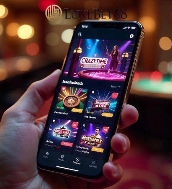 10 Must Try Evolution's Live Game Shows At LuxeBet88 